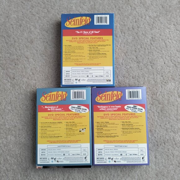 Seinfeld DVD Box Set Seasons 1,2,5,6 EUC - Picture 2 of 5
